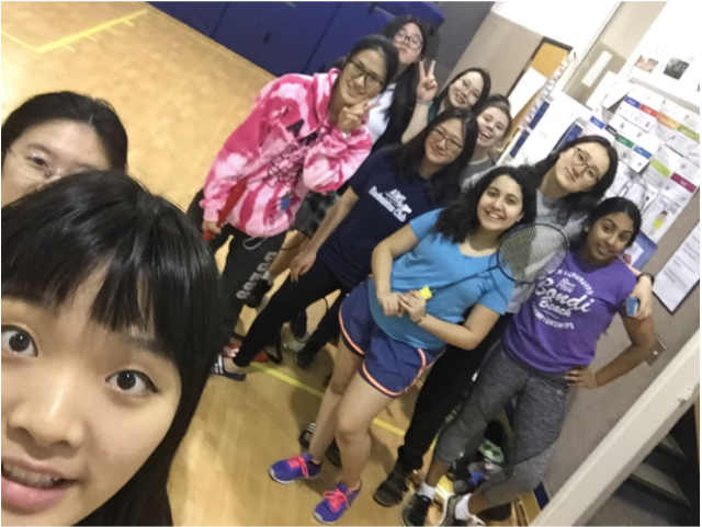 Badminton Club, led by Poplar Yang, will meet as a spring sport this March.