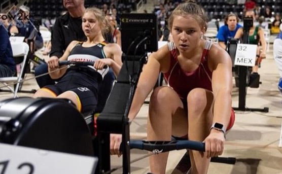 Sophomore makes a splash in the international rowing community