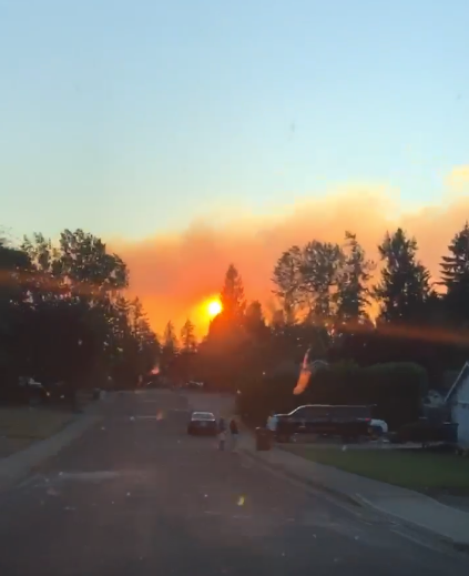 Many Bonney Lake residents were unsure of the exact location of the fires.