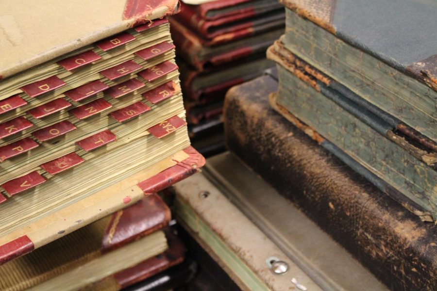 The archives include documents that have been stored in the main building for nearly 100 years. 
