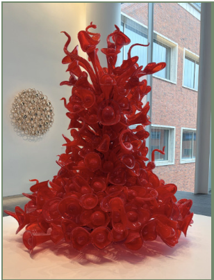 Dale Chihuly
American, born 1941
L'arbre rouge 2001
Glass